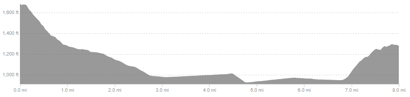 Run Leg 3 Elevation Map